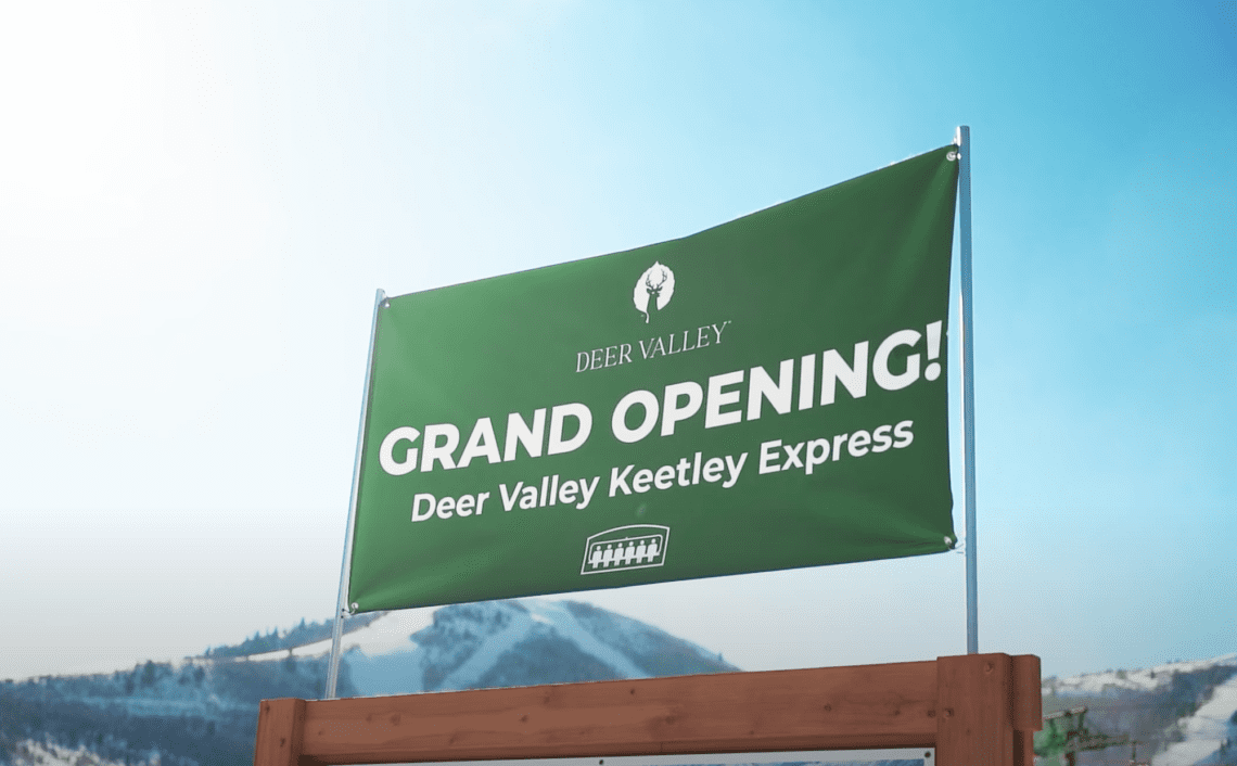 Keetley Express grand opening at Deer Valley